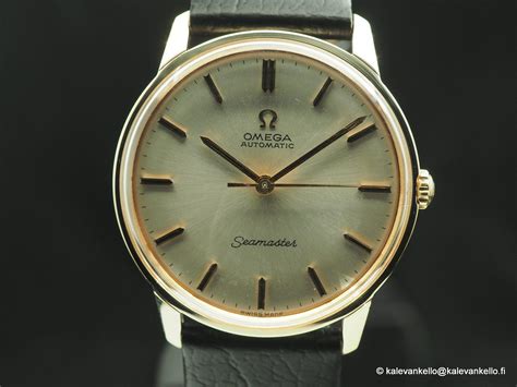 omega seamaster kultakello 1966